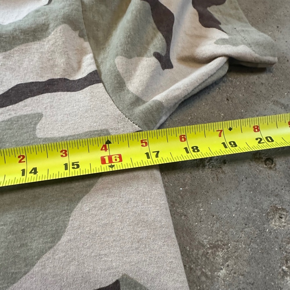 Vintage 90s Woodland Desert Camo Tee Swing T-Shirt Mens Small Military Patch USA - Picture 5 of 7
